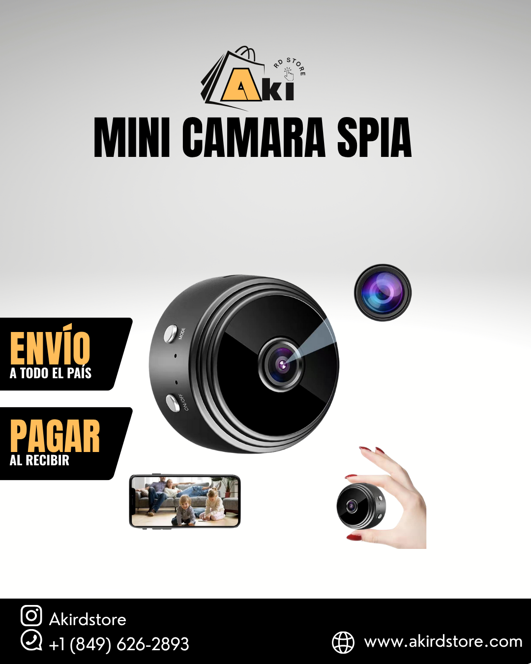 Mini Cámara Espía modelo A9