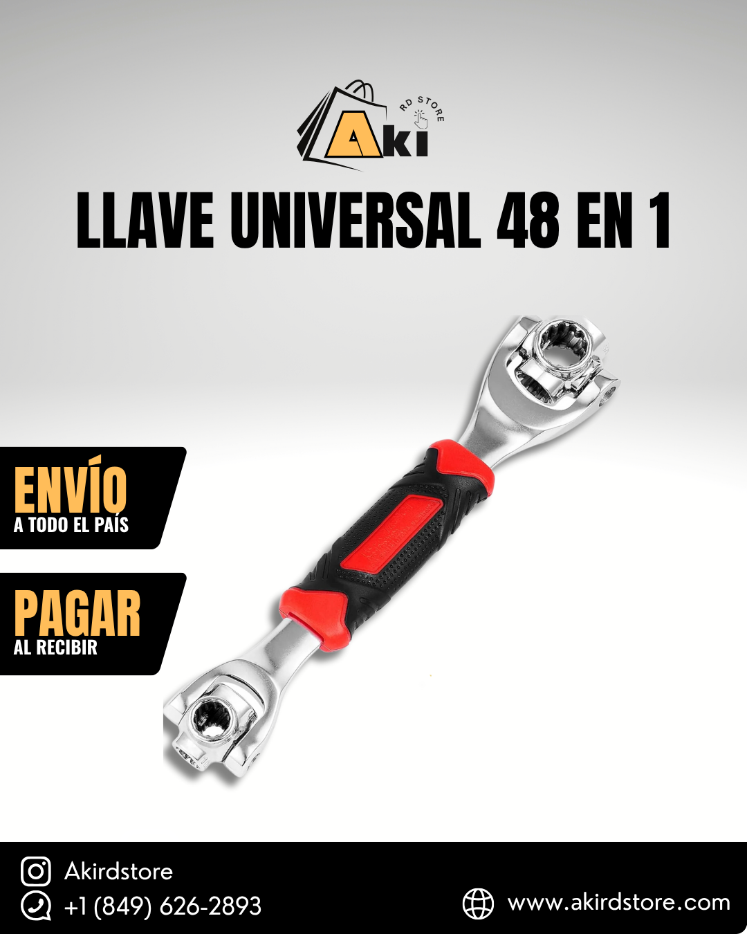 LLAVE UNIVERSAL 48 en 1