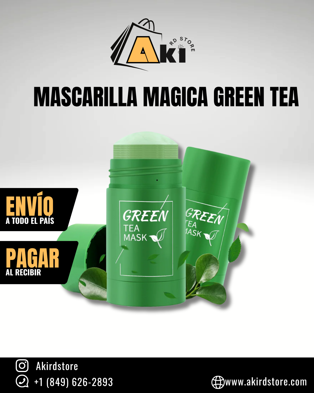 MASCARILLA FACIAL TE VERDE