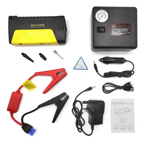 JUMPER DE VEHICULO TM15 + BOMBA DE AIRE KIT TODO EN UNO MD-10505