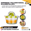 EXPRIMIDOR Y RALLADOR MANUAL DE ALIMENTOS 4 EN 1