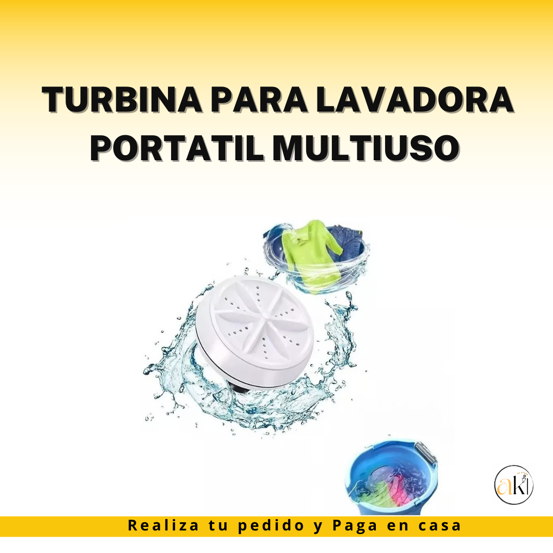 TURBINA PARA LAVADORA PORTATIL MULTIUSO